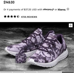 NoBull Tie Dye Ripstop Runners Size 8.5